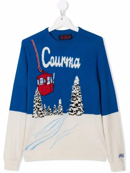 MC2 Saint Barth Kids джемпер вязки интарсия