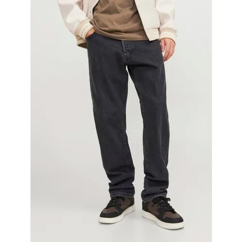 Джинсы бойфренды Jack & Jones, размер 34/34, blackdenim