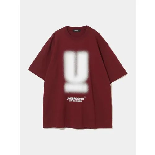 Футболка Undercover Blurred, размер S, бордовый