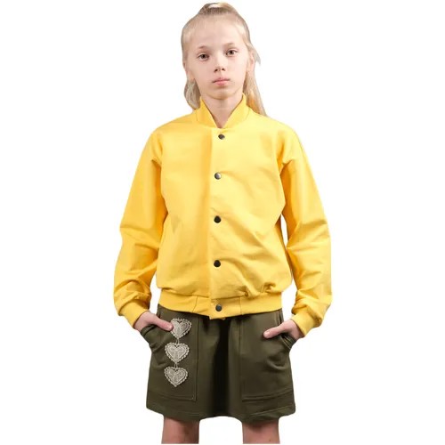 Юбка DaEl kids, размер 140, хаки