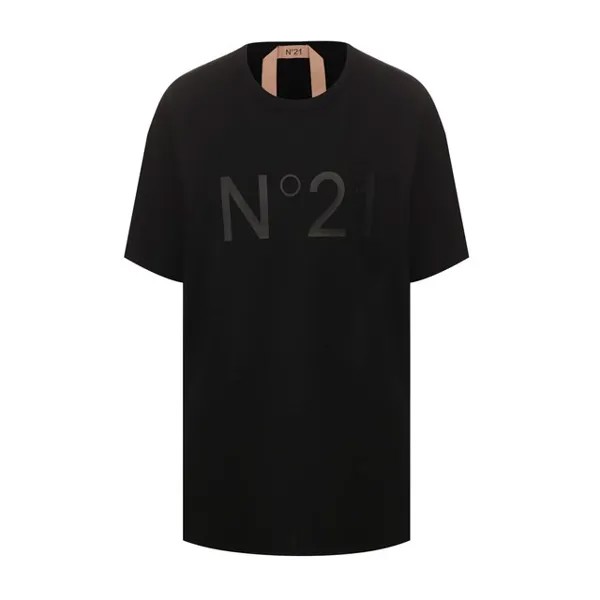 Хлопковая футболка No. 21
