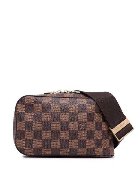 Louis Vuitton поясная сумка Damier Ebène Geronimos 2004-го года