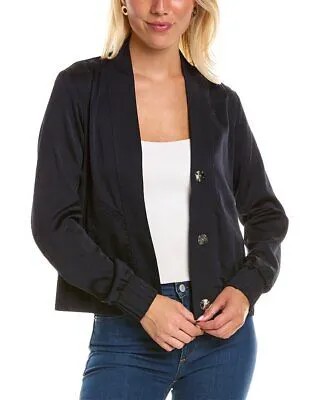 Donna Karan Женская куртка на кнопках спереди