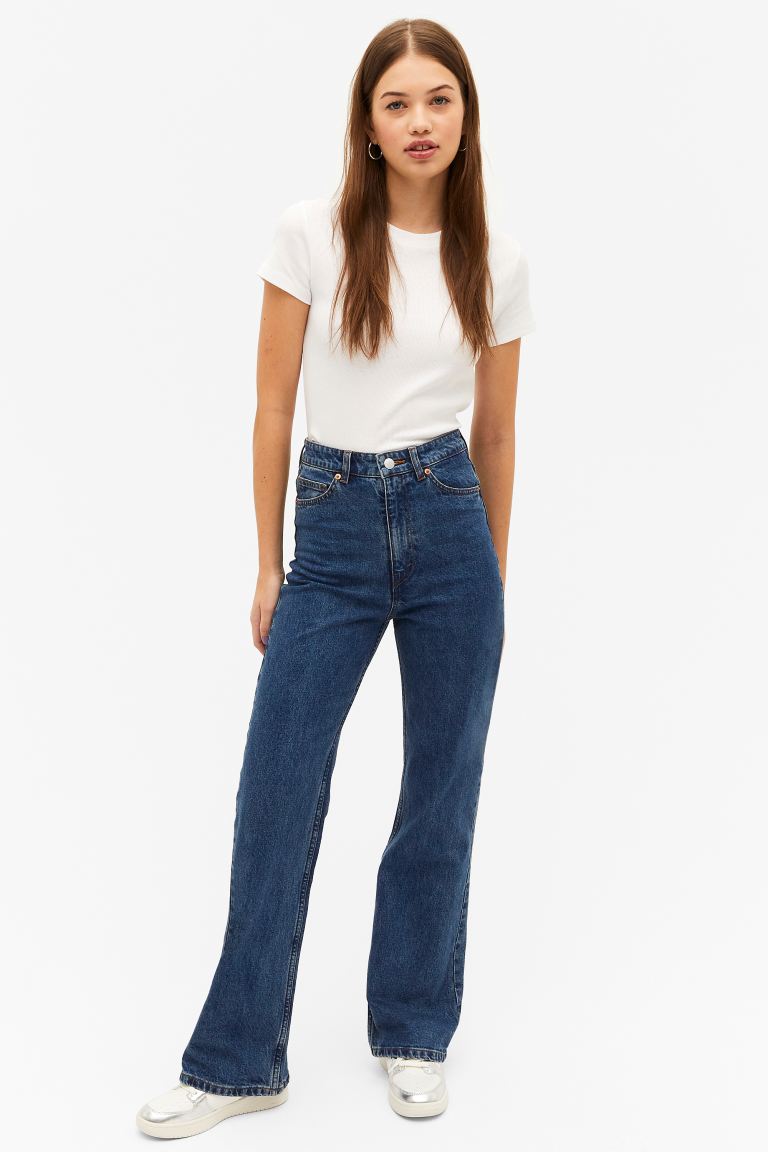 Джинсы женские Monki 0933106001 синие 40 (доставка из-за рубежа)