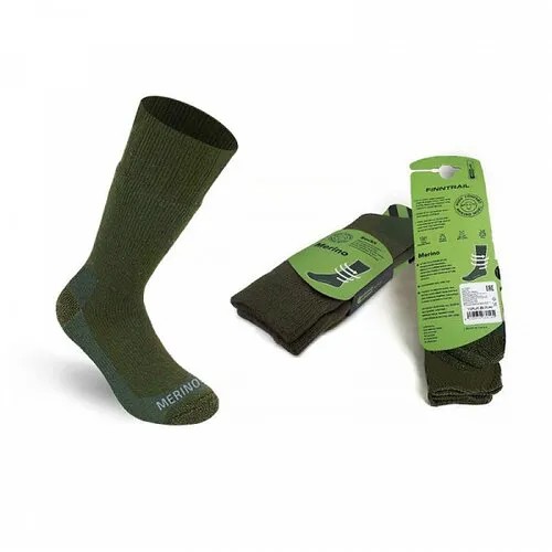 Мужские носки Finntrail, 1 пара, размер 39-42, зеленый