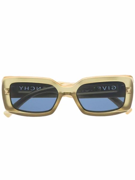 Givenchy Eyewear солнцезащитные очки в прямоугольной оправе с логотипом