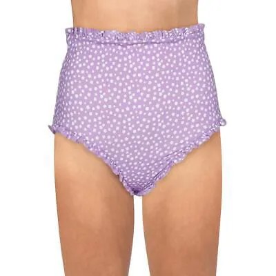Женские плавки-раздельные плавки Daisy Dukes фиолетового цвета Charlie Holiday 8 BHFO 9860