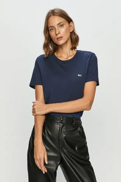 Футболка Tommy Jeans, темно-синий