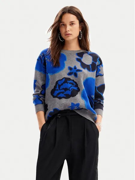 Свитер обычного кроя Desigual, мультиколор