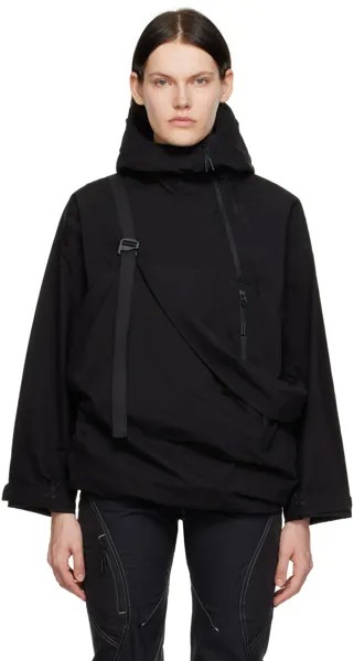 Черная куртка со съемными панелями Hyein Seo