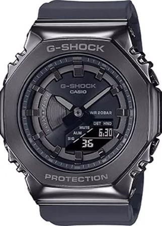 Японские наручные  мужские часы Casio GM-S2100B-8AER. Коллекция G-Shock