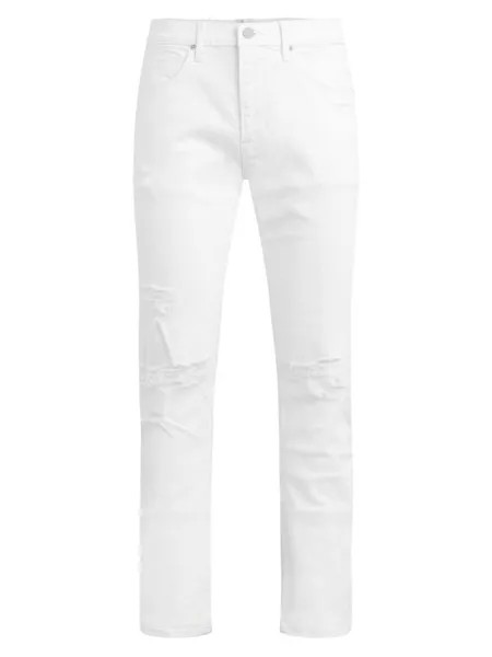 Рваные джинсы Walker Hudson, белый