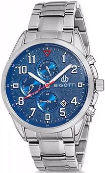 Fashion наручные  мужские часы BIGOTTI BGT0202-2. Коллекция Milano