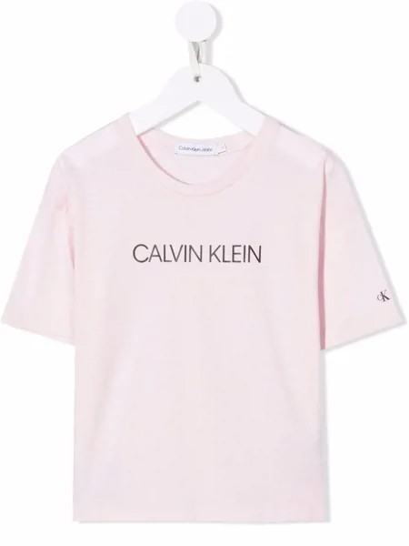 Calvin Klein Kids футболка с логотипом