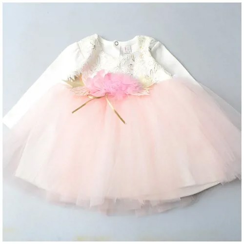 Платье, размер 80, розовый