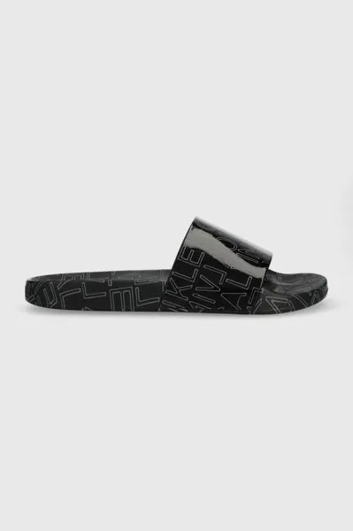 Шлепанцы POOL SLIDE RUBBER Calvin Klein, черный