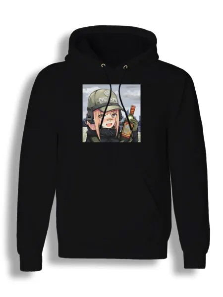 Худи унисекс СувенирShop Аниме тян/Тарков/Tarkov 8 черное M