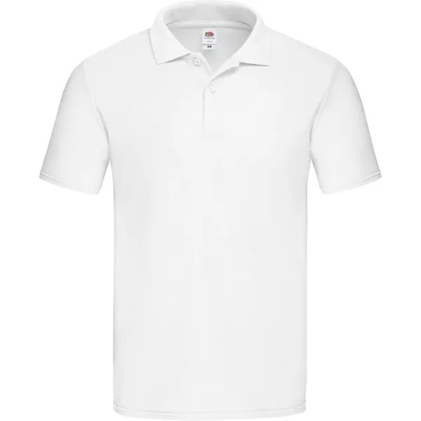 Футболка-Поло Original Pique Homme Fruit Of The Loom, белый