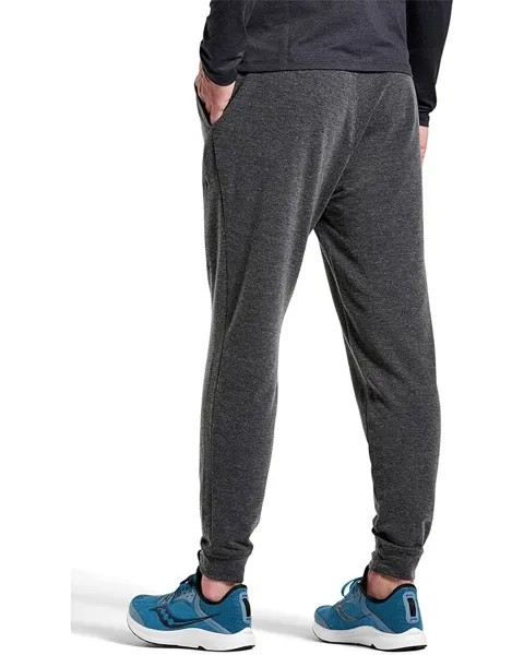 Брюки Saucony Boston Pants, цвет Black Heather