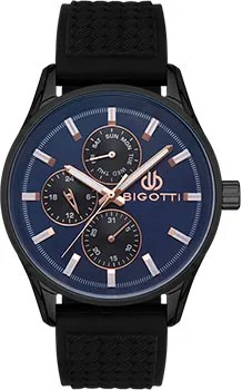 Fashion наручные  мужские часы BIGOTTI BG.1.10441-4. Коллекция Milano