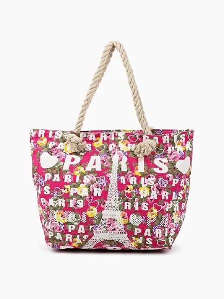 Пляжная сумка женская Rosedena BAG-46-2230 красная