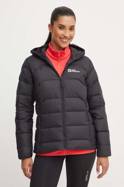 Спортивный пуховик Ather Down Jack Wolfskin, черный