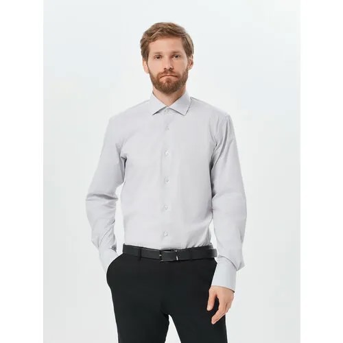 Рубашка Dave Raball, размер 40 176-182, серый