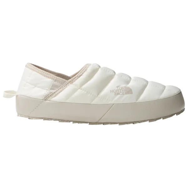 Домашние тапочки The North Face Women's ThermoBall Traction Mule V, цвет Gardenia White/Silver Grey