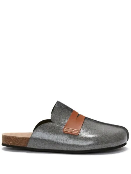 JW Anderson ламинированные лоферы, серый
