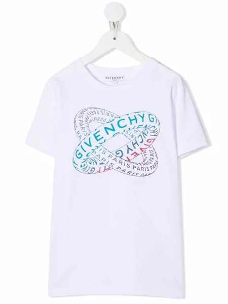 Givenchy Kids футболка с логотипом