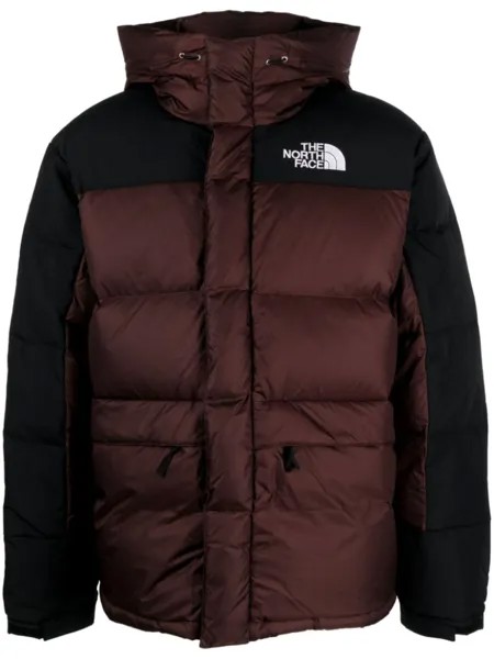 The North Face пуховик Himalayan с вышитым логотипом, коричневый