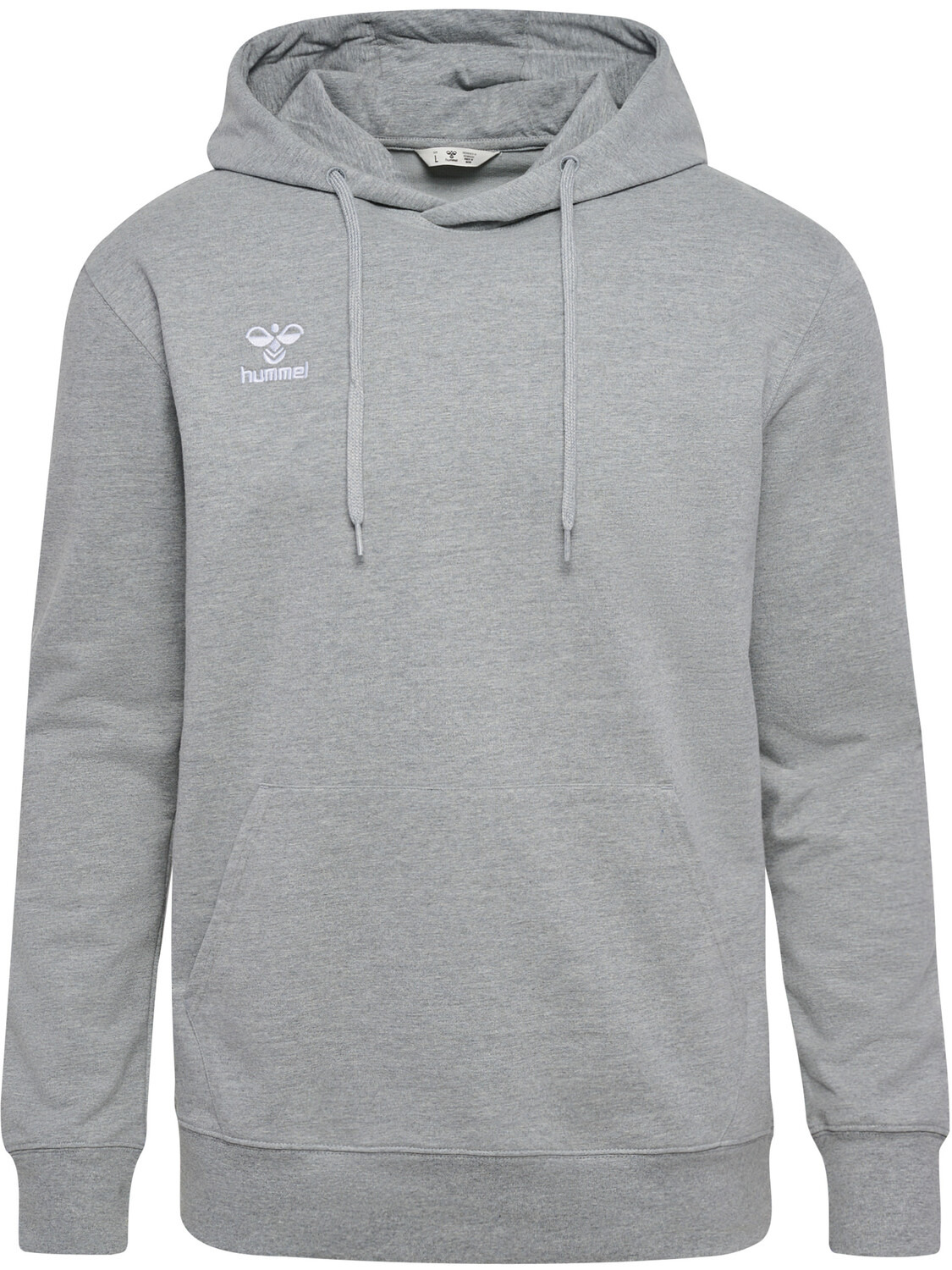 Толстовка Hummel Hoodie Hmlgo 2.0 Hoodie, серый меланж