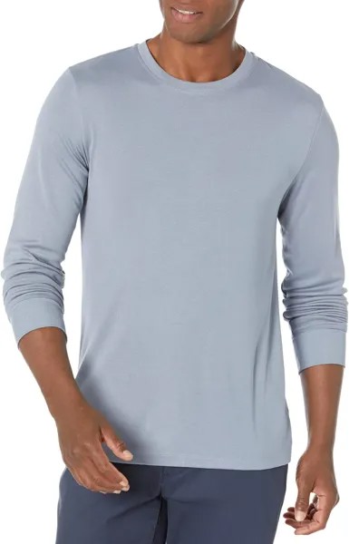 Футболка Theory Essential Tee Long Sleeve Anemon, цвет Moat