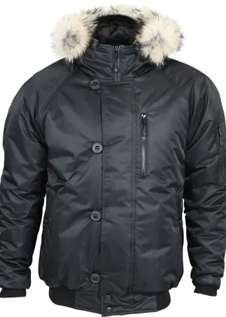 Зимняя куртка мужская Сплав Аляска черная 60-62