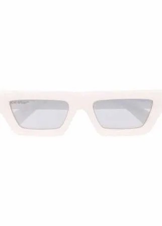 Off-White солнцезащитные очки Manchester в прямоугольной оправе