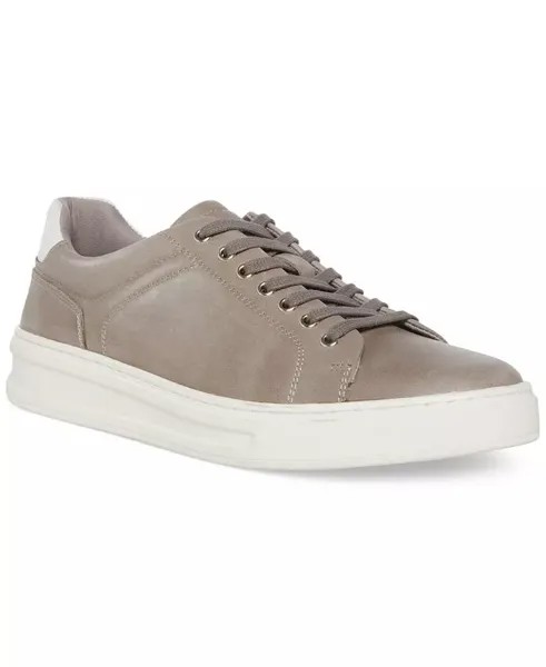 Мужские низкие кеды Myler из вощеной кожи Steve Madden, бежевый