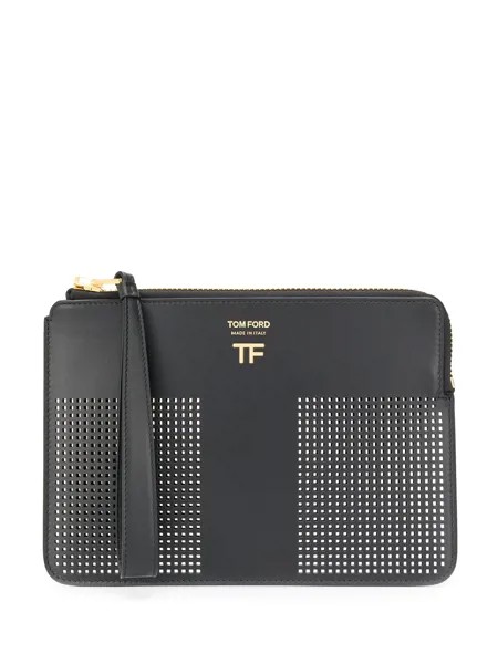 TOM FORD клатч с перфорацией