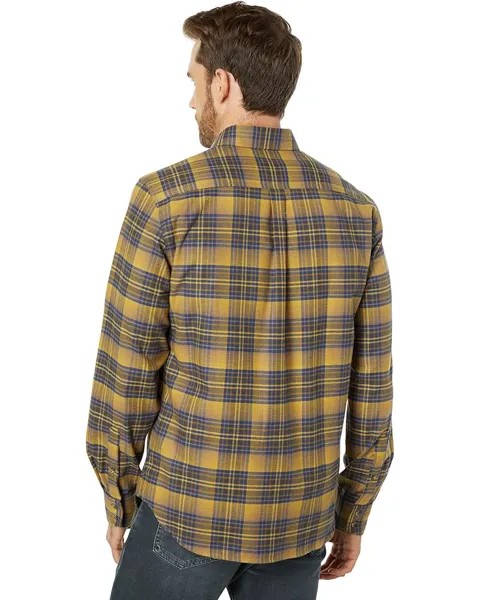 Рубашка 7 For All Mankind Check Shirt, цвет Yellow/Blue