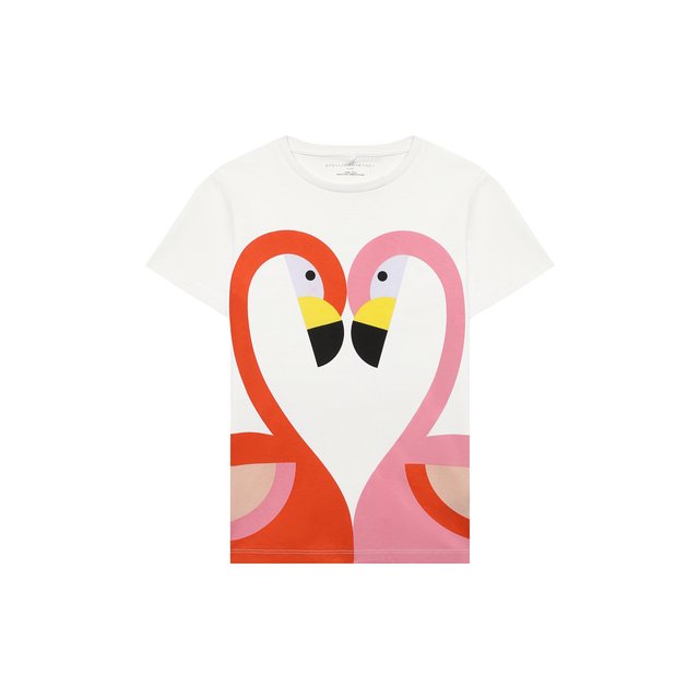 Хлопковая футболка Stella McCartney