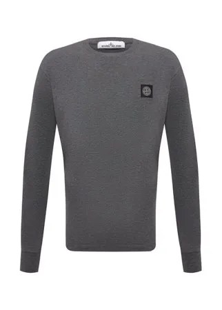 Хлопковый лонгслив Stone Island