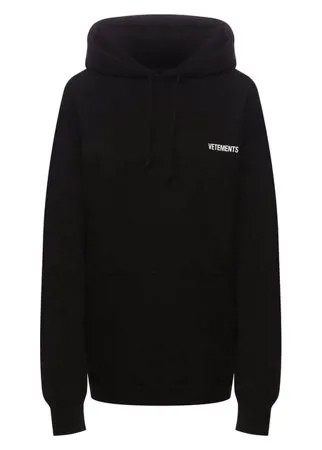 Хлопковое худи VETEMENTS