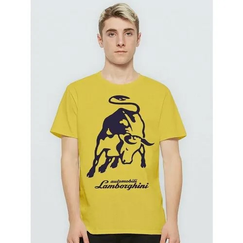 Футболка Design Heroes, размер 3XL, желтый