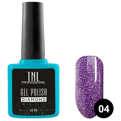 Гель-лак TNL Professional Diamond, 10 мл, оттенок №04 