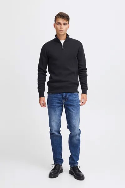 Пуловер CASUAL FRIDAY Troyer CFKarl 0105 milano knit zipper 20504889, синий