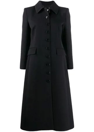 Givenchy однобортное пальто на пуговицах