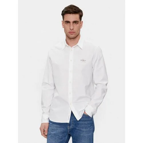 Рубашка Calvin Klein Jeans, размер M [INT], белый