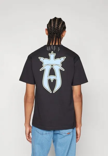 Футболка с принтом Hangover Prince Tee Unisex HUF, черная