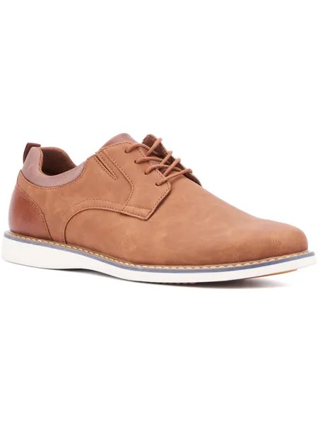 Мужские текстильные нарядные оксфорды VERTIGO Reserved Footwear, цвет Cognac