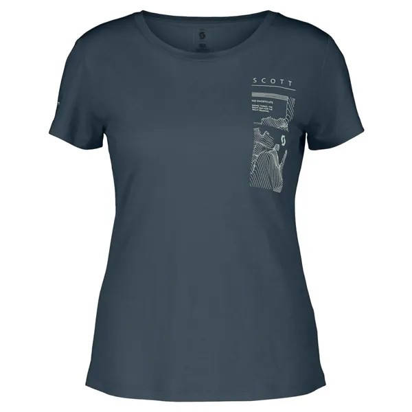 Футболка с коротким рукавом Scott Defined Merino Graphic, синий