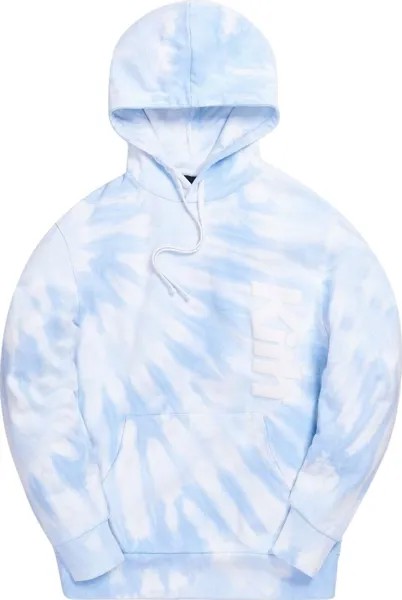 Худи Kith Tie Dye Williams I Hoodie 'Blue', синий